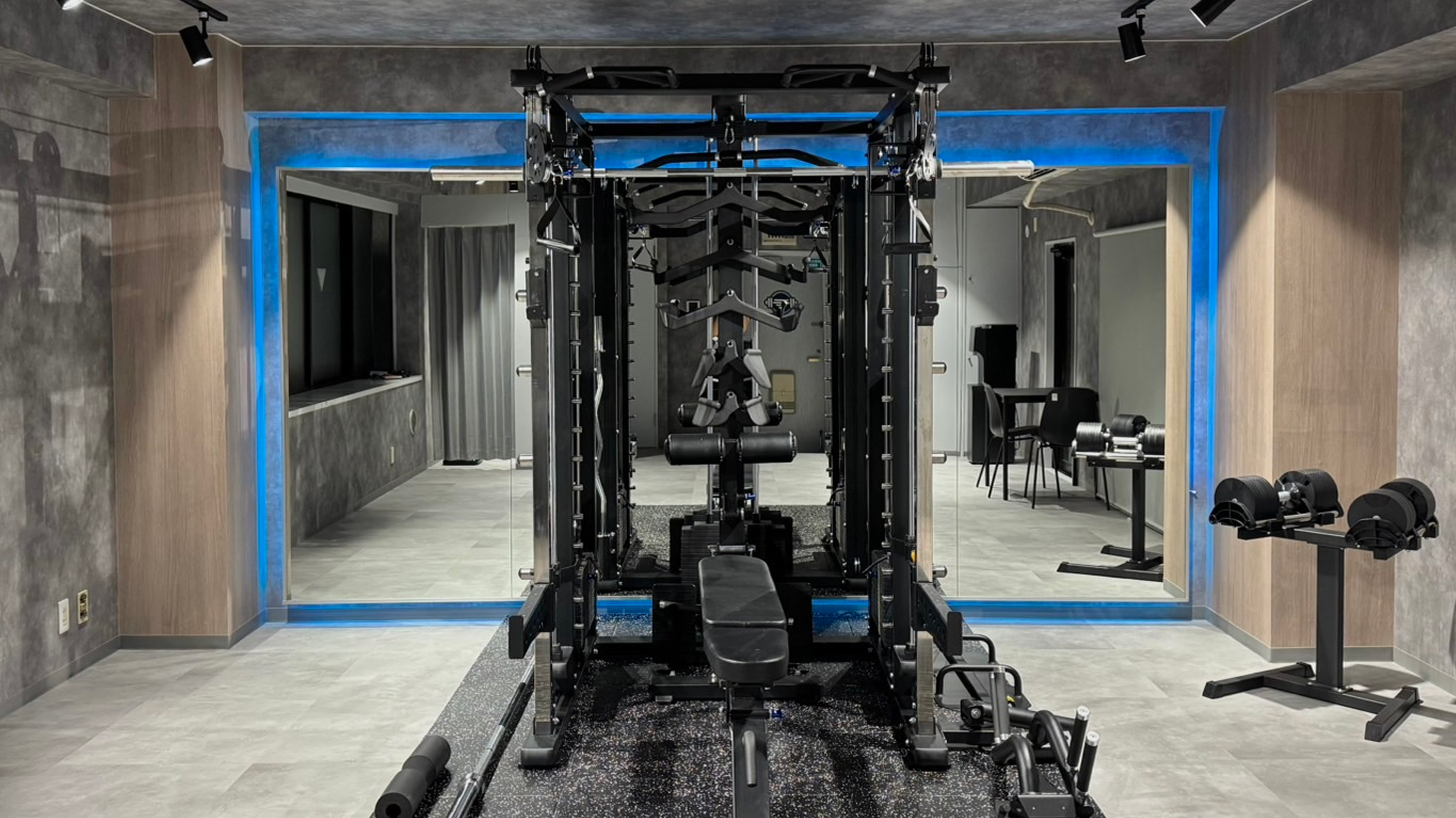 High-end gym equipment and personal training at SkyGym