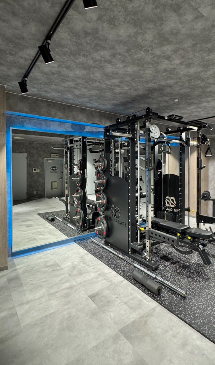 High-end gym equipment and personal training at SkyGym
